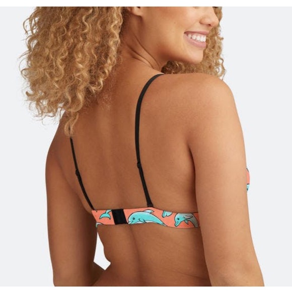MeUndies Dolphin Triangle Bralette - Picture 3 of 7